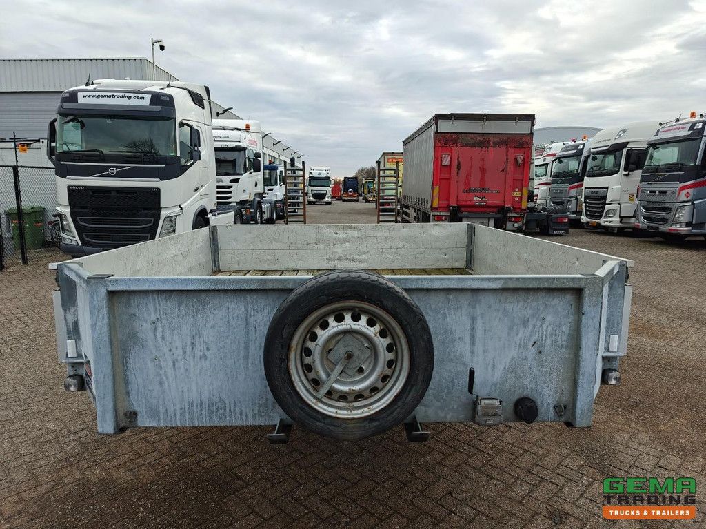 Kuiper PLSD 2 Achsen - BE Sattelauflieger - Verzinkt - HH Boden - Laderampen