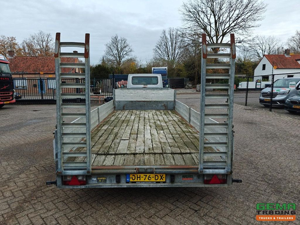 Kuiper PLSD 2 Achsen - BE Sattelauflieger - Verzinkt - HH Boden - Laderampen