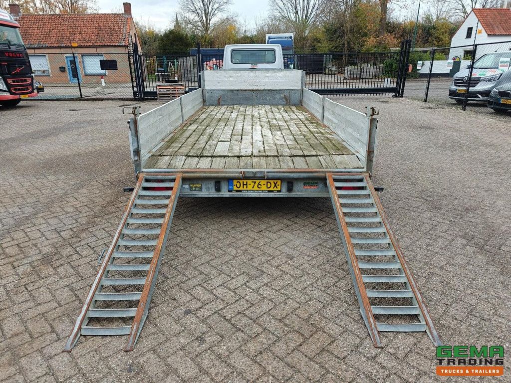 Kuiper PLSD 2 Achsen - BE Sattelauflieger - Verzinkt - HH Boden - Laderampen