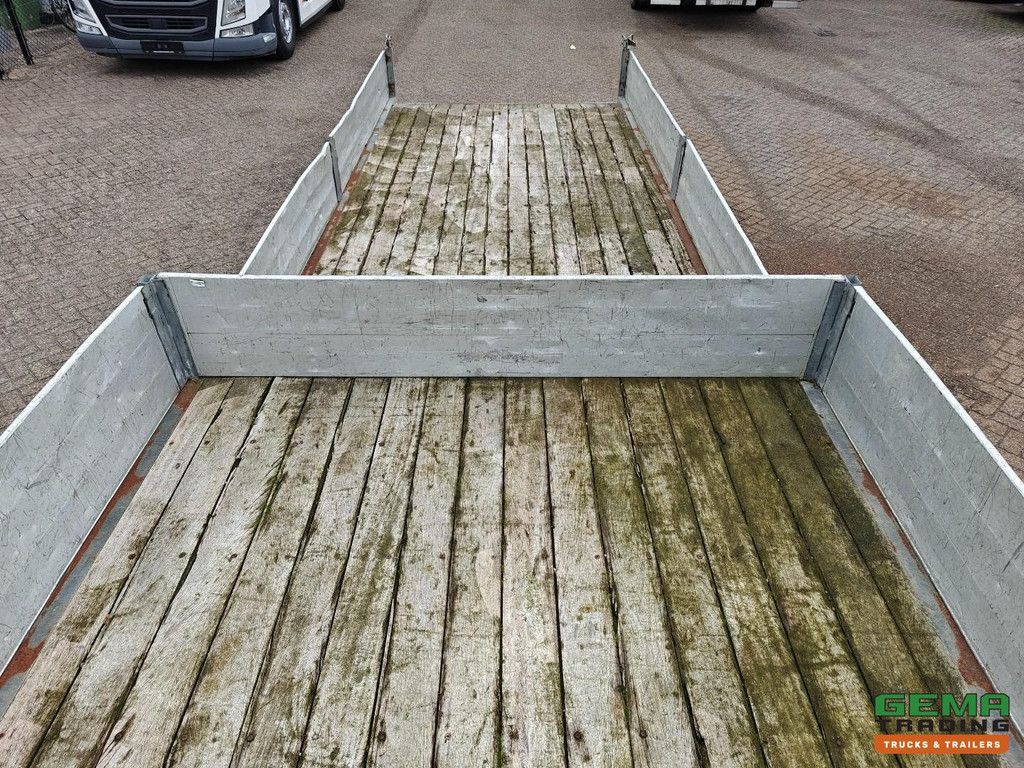 Kuiper PLSD 2 Achsen - BE Sattelauflieger - Verzinkt - HH Boden - Laderampen