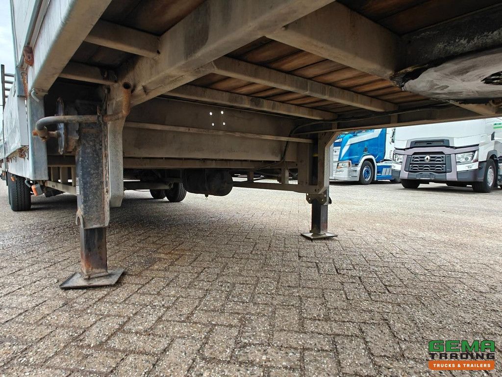 Kuiper PLSD 2 Achsen - BE Sattelauflieger - Verzinkt - HH Boden - Laderampen