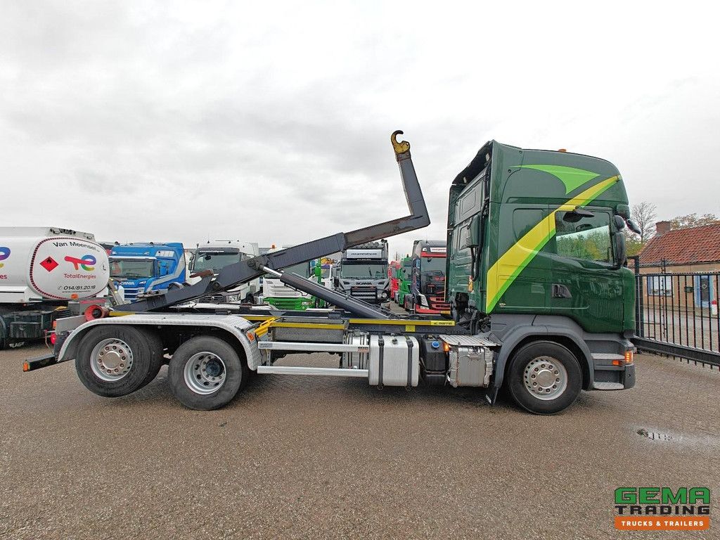 Scania R450 6x2/4 Topline Euro6A - Retarder - Marrel 26T Hakenliftsystem - Standklimaanlage - Liftachse - Anhängerkupplung - Doppeltanks