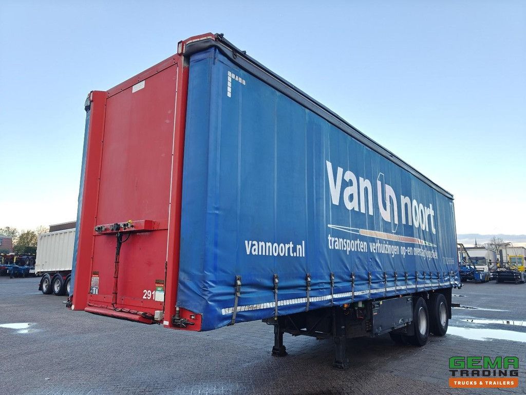 Floor FLO-17-20S1 CITY - 2-achsiger BPW - Lenkachse - Schiebeplane/Dach - HH-Boden - Ladebordwand - Käfig - AAP 08/2026 TÜV