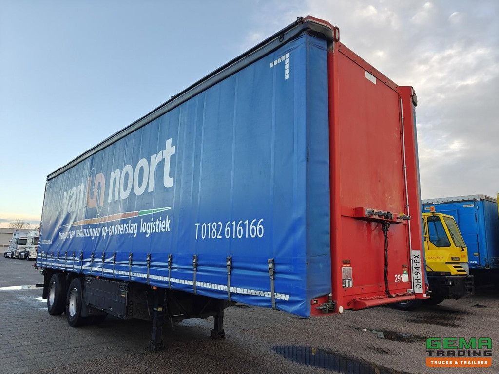 Floor FLO-17-20S1 CITY - 2-achsiger BPW - Lenkachse - Schiebeplane/Dach - HH-Boden - Ladebordwand - Käfig - AAP 08/2026 TÜV