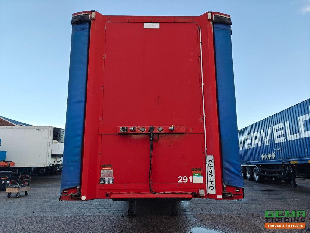 Floor FLO-17-20S1 CITY - 2-achsiger BPW - Lenkachse - Schiebeplane/Dach - HH-Boden - Ladebordwand - Käfig - AAP 08/2026 TÜV