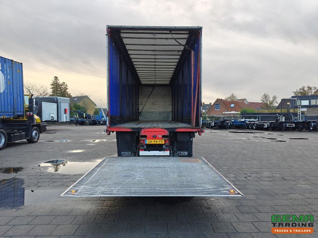 Floor FLO-17-20S1 CITY - 2-achsiger BPW - Lenkachse - Schiebeplane/Dach - HH-Boden - Ladebordwand - Käfig - AAP 08/2026 TÜV