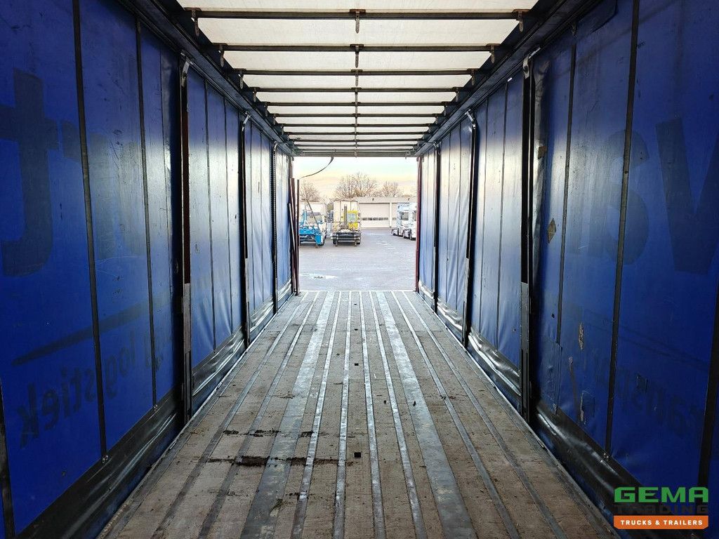 Floor FLO-17-20S1 CITY - 2-achsiger BPW - Lenkachse - Schiebeplane/Dach - HH-Boden - Ladebordwand - Käfig - AAP 08/2026 TÜV