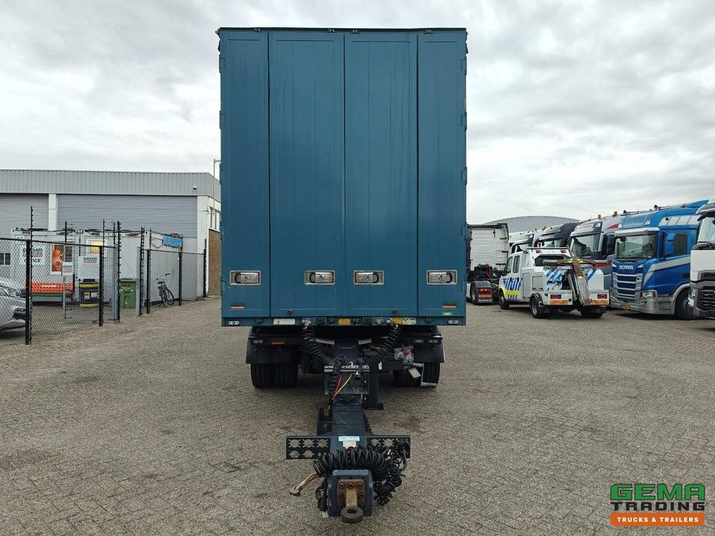 Pacton Trailers TBD.232 12,2 m + DXX.110 Dolly (2022) – 2-Achs SAF 10T – Planenaufbau – Lenkachse (Tridec) – Durchladesystem – LZV-Kombination