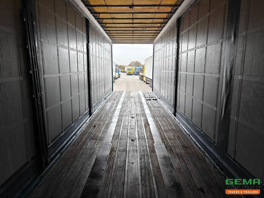 Pacton Trailers TBD.232 12,2 m + DXX.110 Dolly (2022) – 2-Achs SAF 10T – Planenaufbau – Lenkachse (Tridec) – Durchladesystem – LZV-Kombination