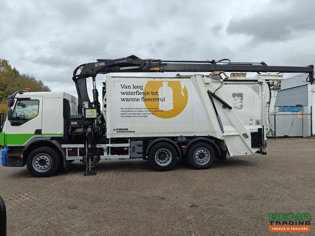 Volvo FE 280 6x2/4 Tageskabine Euro6B - Bekker LaGram VP II 516V19 + Hiab 211 BW-3 Hipro