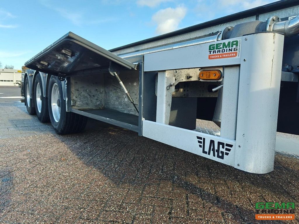 LAG O-3-CC 3 Axles BPW - 30FT Tipping Chassis - Rotary Feeder - 5420KG - Alcoa's - 09/2026 MOT