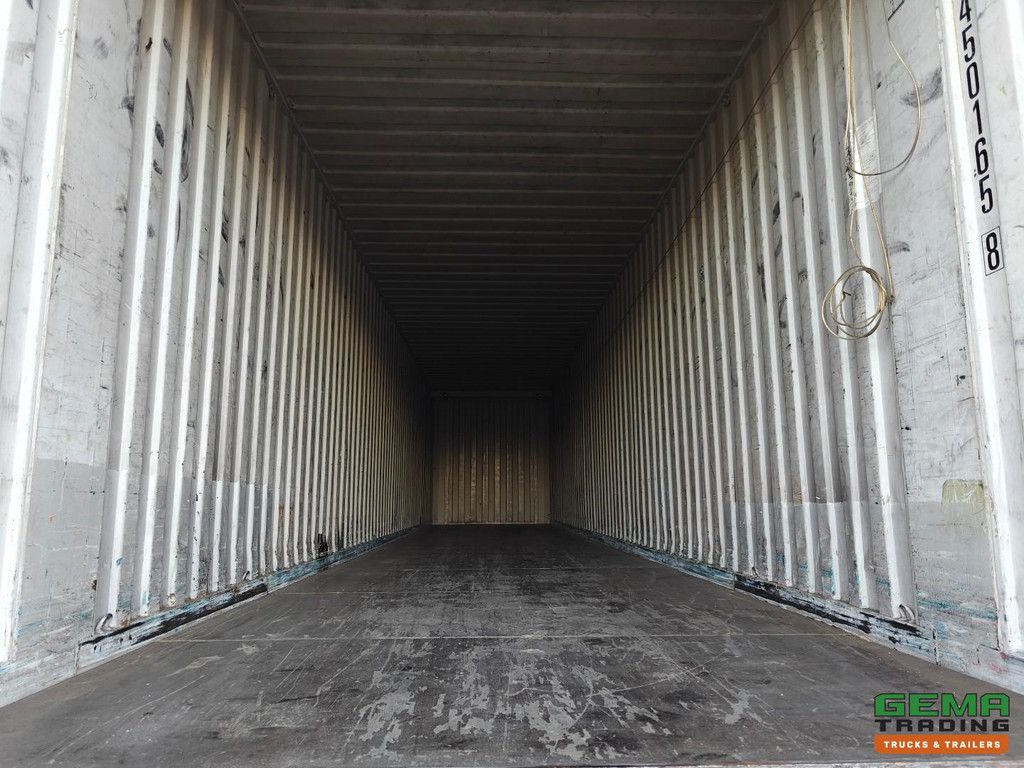 Pacton T3-007 3-axle BPW - Container chassis + 45FT HiCube Container - Spare wheel carrier