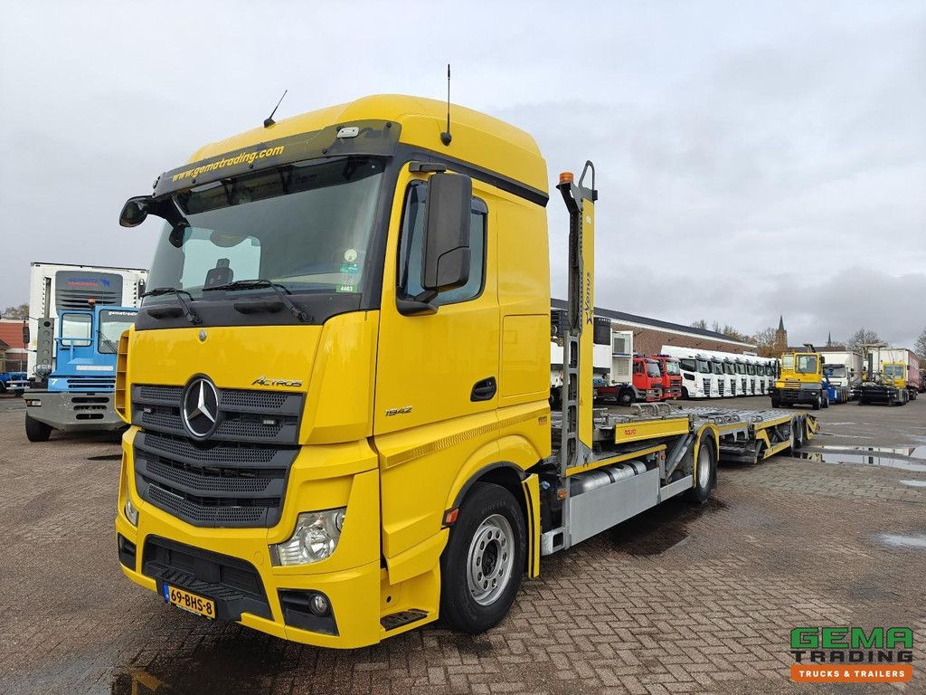 Mercedes-Benz Actros 1942 4x2 Megaspace Euro6 - Auto-/Bustransporter 8-Lader - Rolfo Venus 4 + Rolfo Power 4 - Doppelwinde