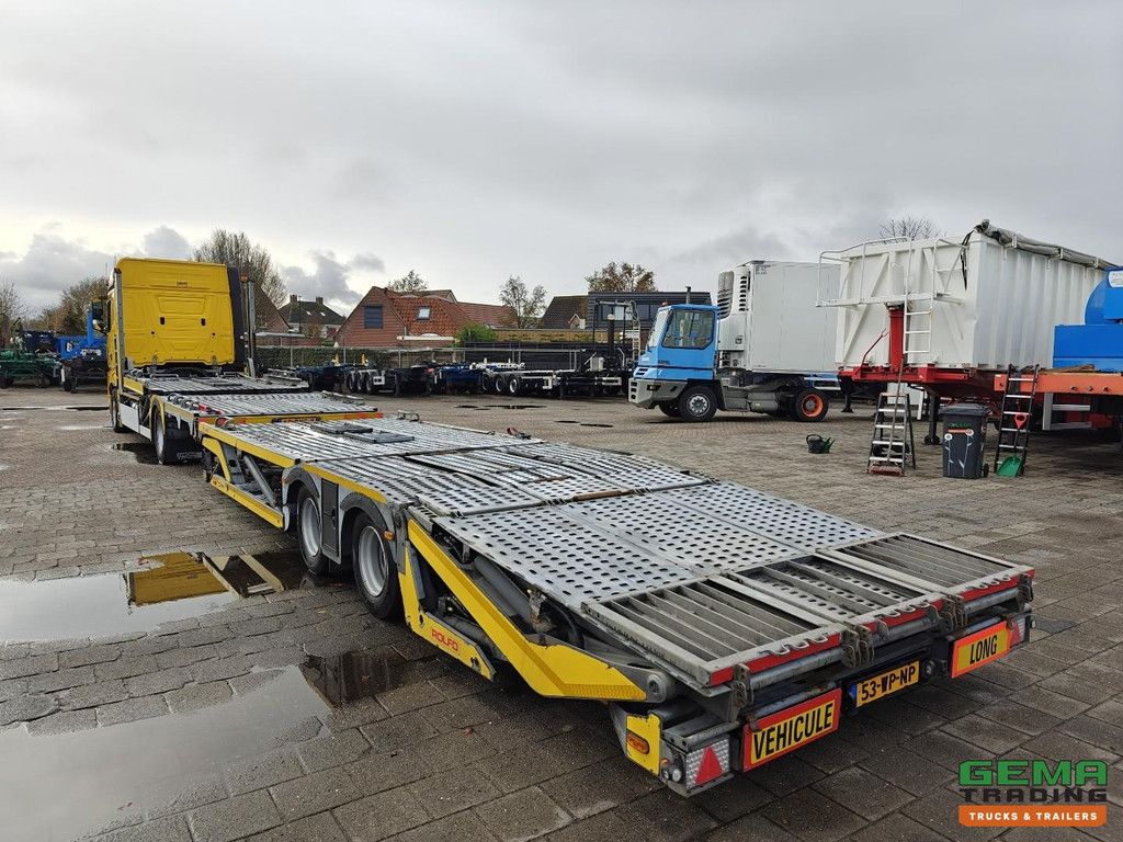 Mercedes-Benz Actros 1942 4x2 Megaspace Euro6 - Auto-/Bustransporter 8-Lader - Rolfo Venus 4 + Rolfo Power 4 - Doppelwinde
