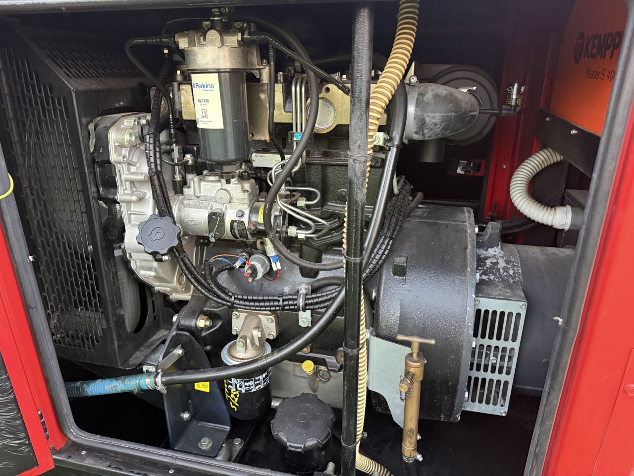 Genset 35kVa 1700h BJ2017 generator + kemmpi lasapparaat