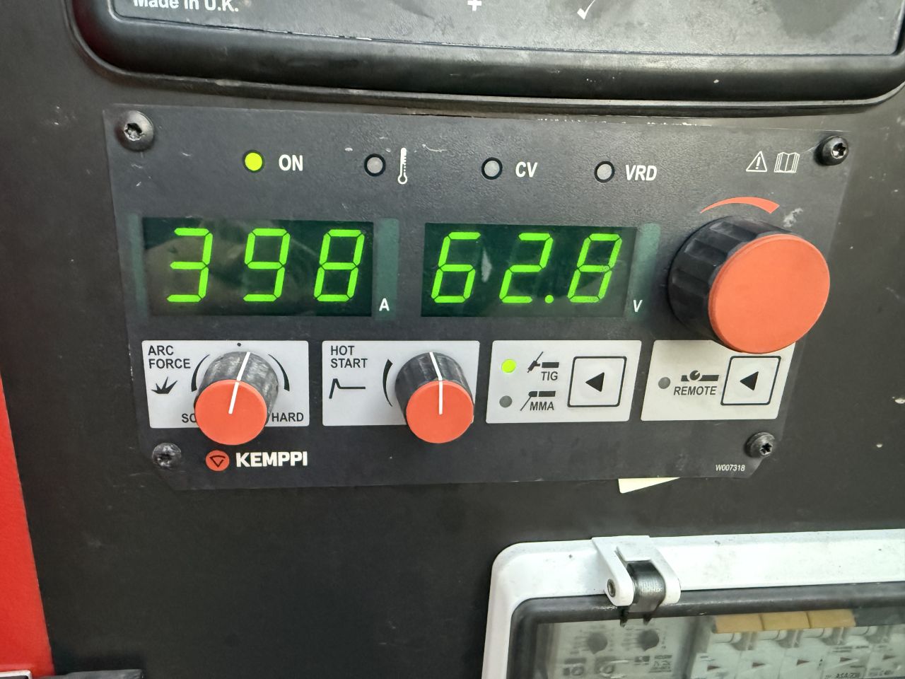 Genset 35kVa 1700h BJ2017 generator + kemmpi lasapparaat