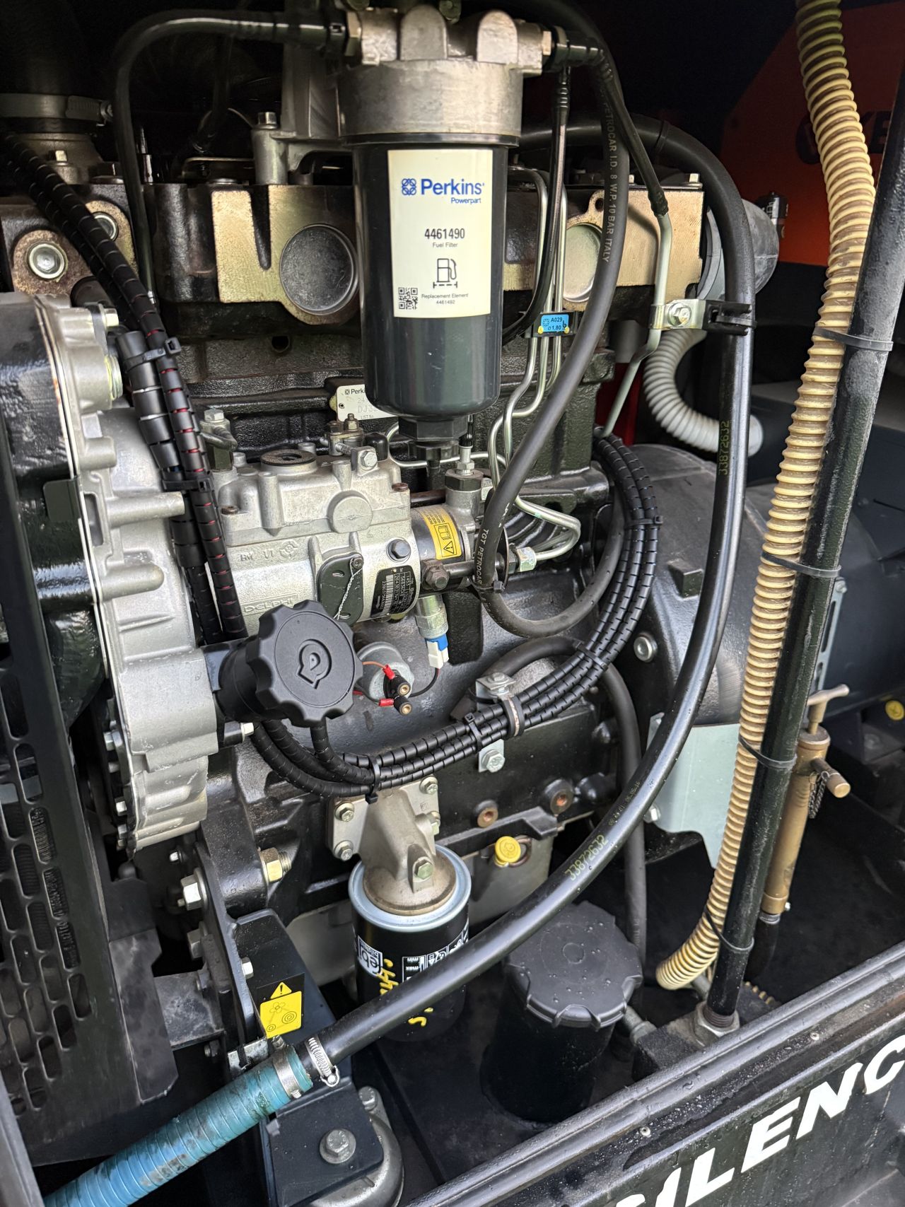 Genset 35kVa 1700h BJ2017 generator + kemmpi lasapparaat