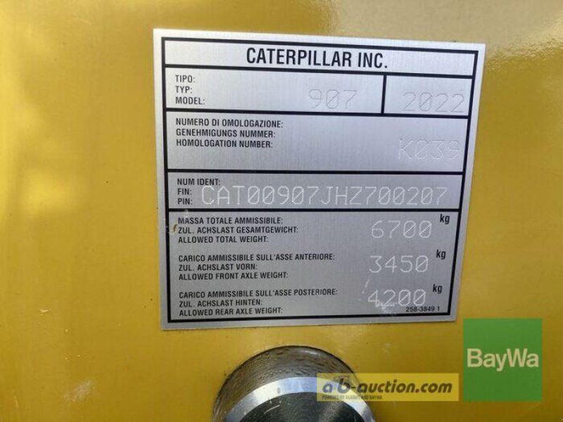 Caterpillar CAT 907