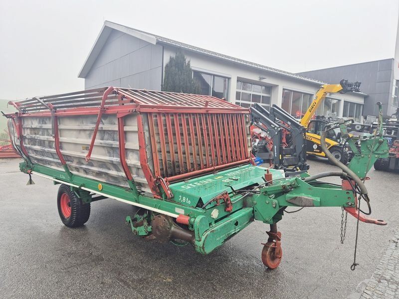 Steyr Hamster 8025 Ladewagen