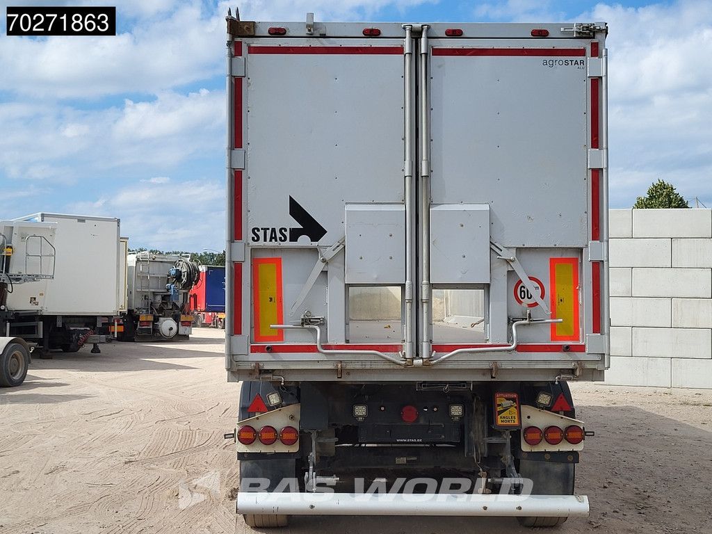STAS S300CX 3 axles 47m3 Liftachse ALU