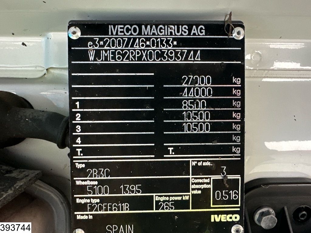 Iveco X-Way 360 6x4, EURO 6, Palfinger, Remote