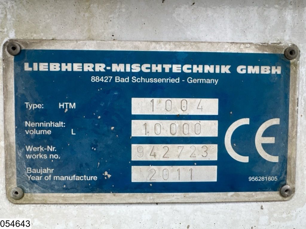 Liebherr Betonmixer Liebherr 10m3