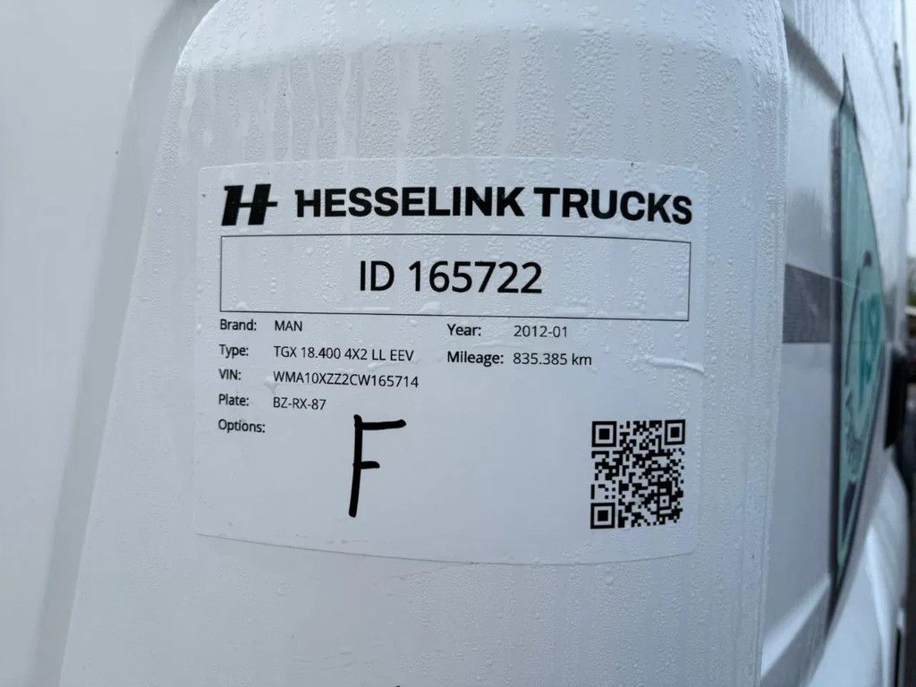 MAN TGX 18.400 BDF, Hefschotel & Aanhangerkoppeling!