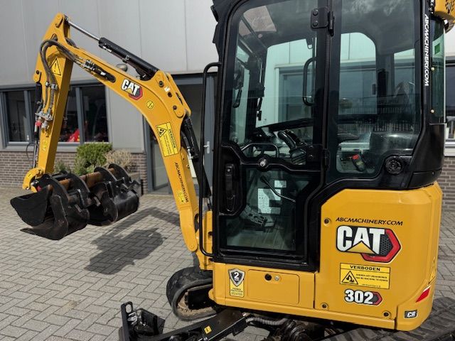 Caterpillar 302.7 bj2021 1400u SLP/SRT A/C 3T minigraver