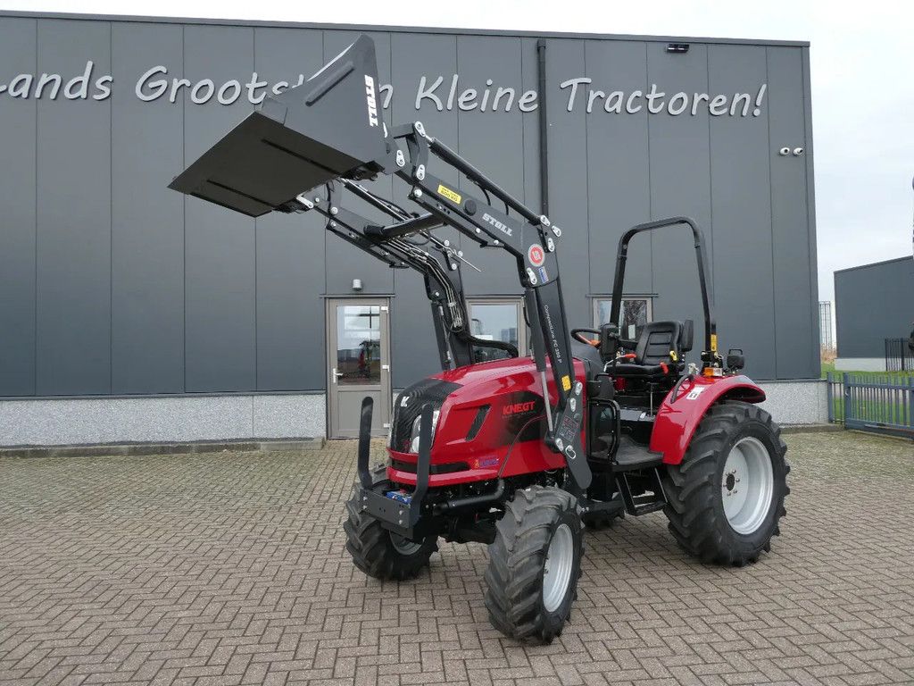 Knegt 404G2 4wd / 0001 Draaiuren / Voorlader