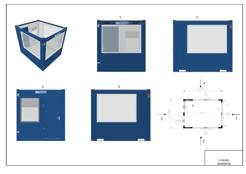 Noodopvang - Te Huur - Koop Verkoop & Verhuur van diverse (woon)containers – direct beschikbaar