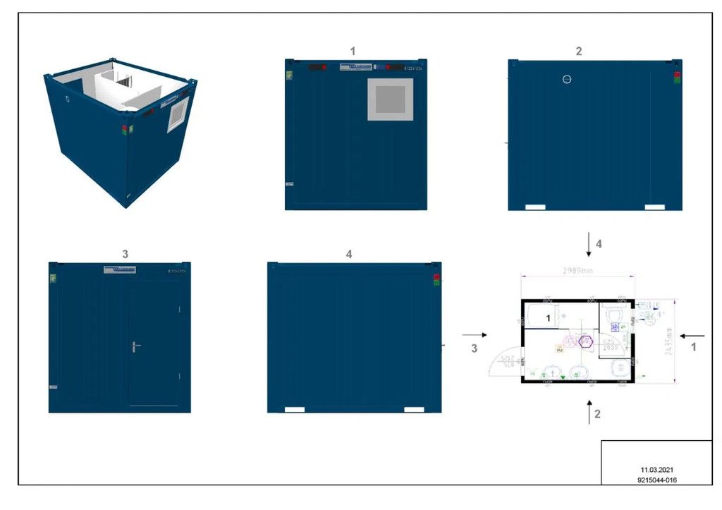 Noodopvang - Te Huur - Koop Verkoop & Verhuur van diverse (woon)containers – direct beschikbaar