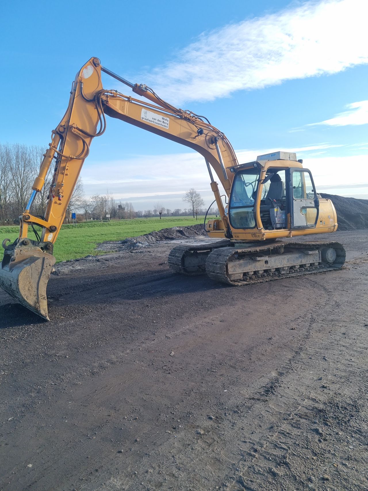 2001 Hyundai Robex 130 LC-3 rupskraan/graafmachine
