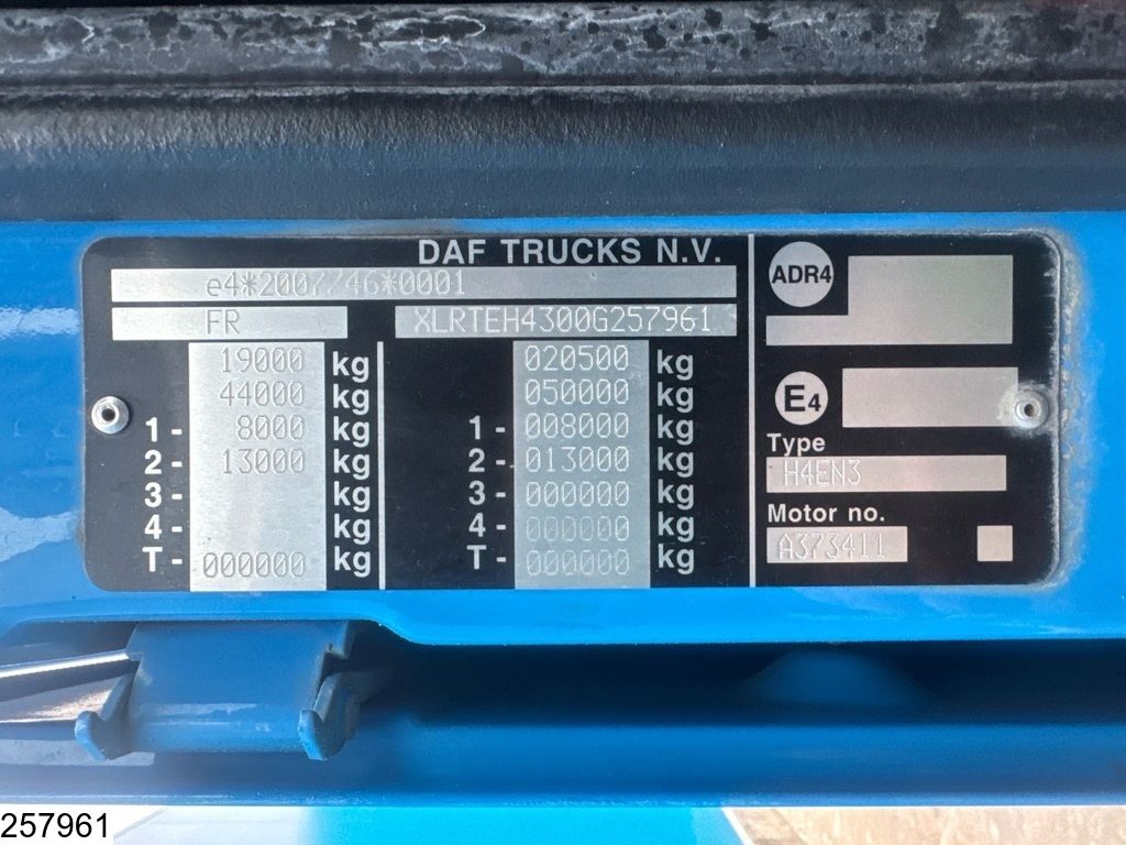 DAF XF 480 EURO 6, ACC