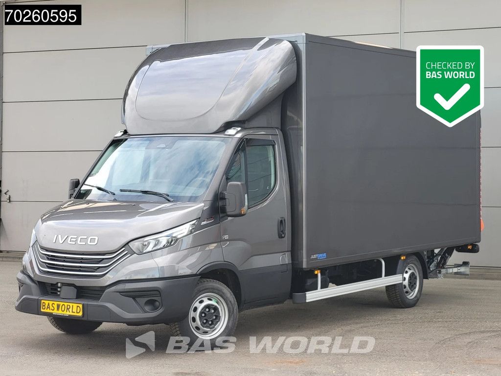 Iveco Daily 35S21 3.0L Laadklep Automaat Zijdeur 210PK Bakwagen ACC LED Airco 3,5t Trekgewicht D'Hollandia CarPlay Euro6 Meubelbak Koffer A/C