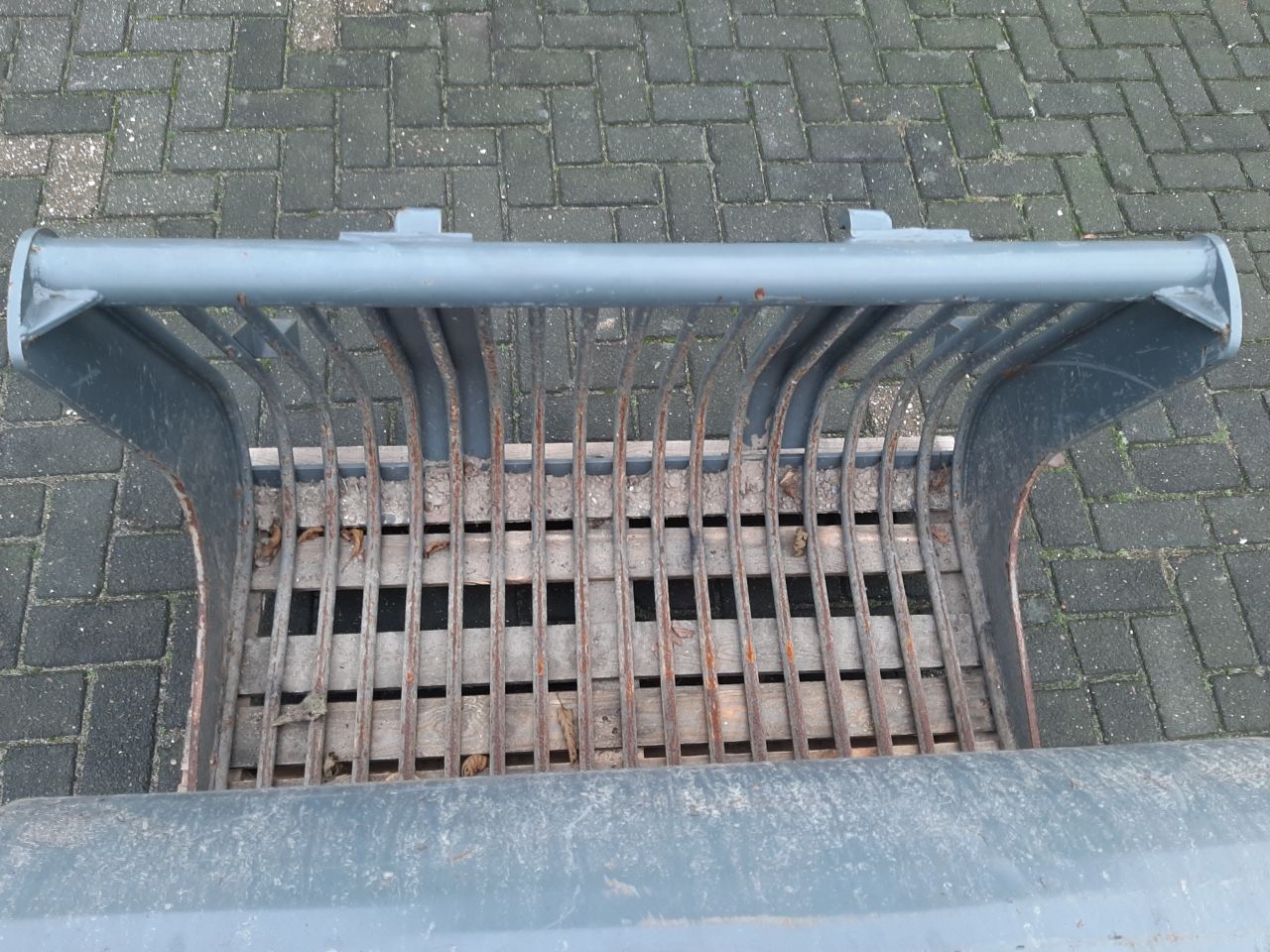 Puinbak met GiANT compact snelwissel 1,10m - Incl. inlegvel