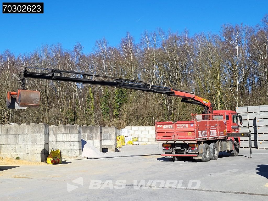 MAN TGS 33.440 6X4 Palfinger PK23001-EH Kran Crane Big-Axle 13m3 tipper Euro 6