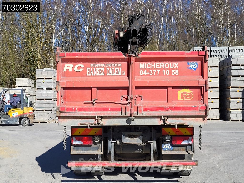 MAN TGS 33.440 6X4 Palfinger PK23001-EH Kran Crane Big-Axle 13m3 tipper Euro 6