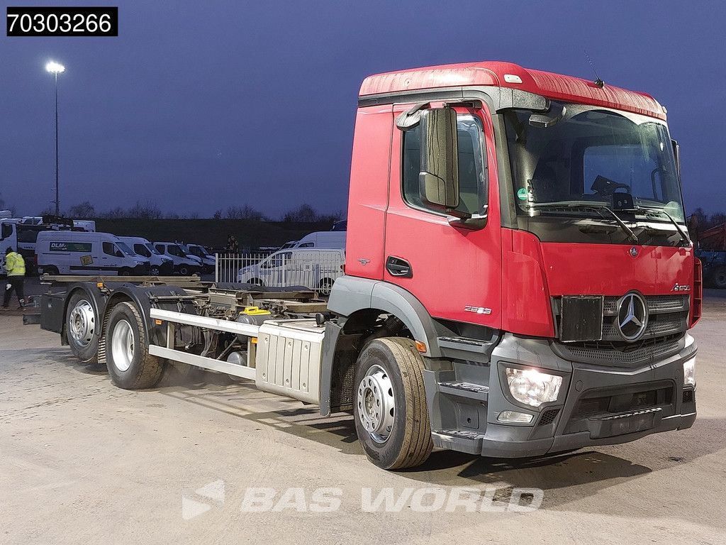 Mercedes Antos Antos 2533 6X2 BDF ADR Full Air Suspension Lift+Steering Axle Automatic Euro 6