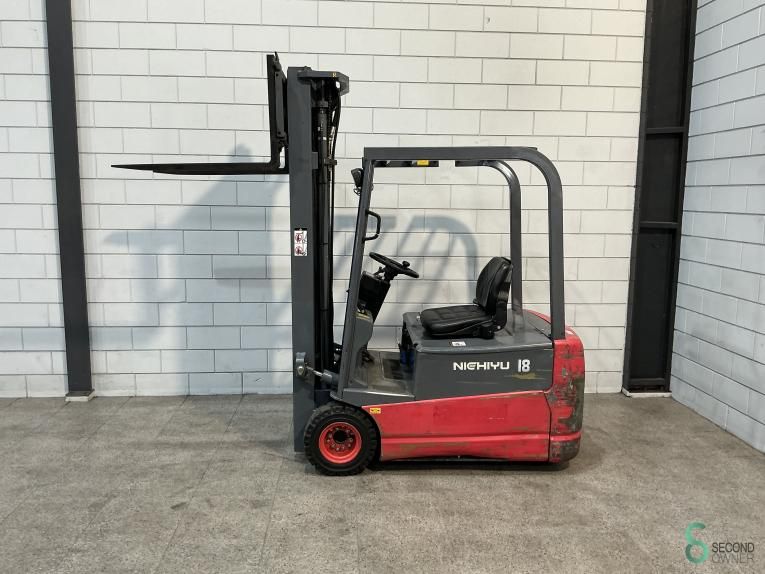 Heftrucks Elektrisch Nichiyu FBT18P 2001 Batterij 2022