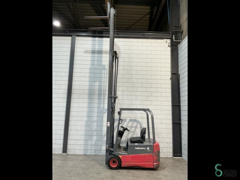 Heftrucks Elektrisch Nichiyu FBT18P 2001 Batterij 2022