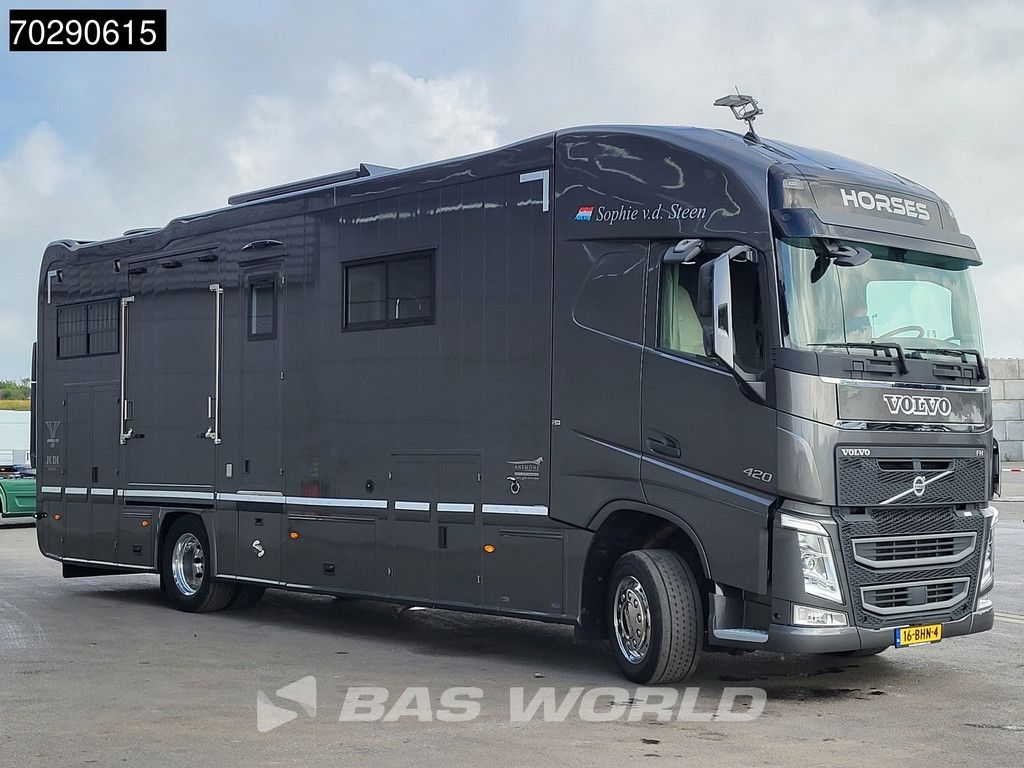 Volvo FH FH 420 4X2 MARGIN! NL-Truck STX Horse truck + Living 4 Horses Navi ACC Euro 6