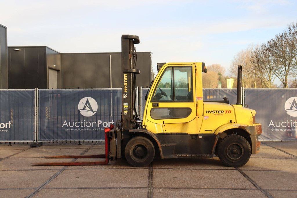 Hyster H7.0FT Diesel Forklift 6370kg 4.4m 2016