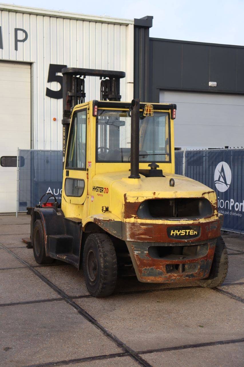 Hyster H7.0FT Diesel Forklift 6370kg 4.4m 2016