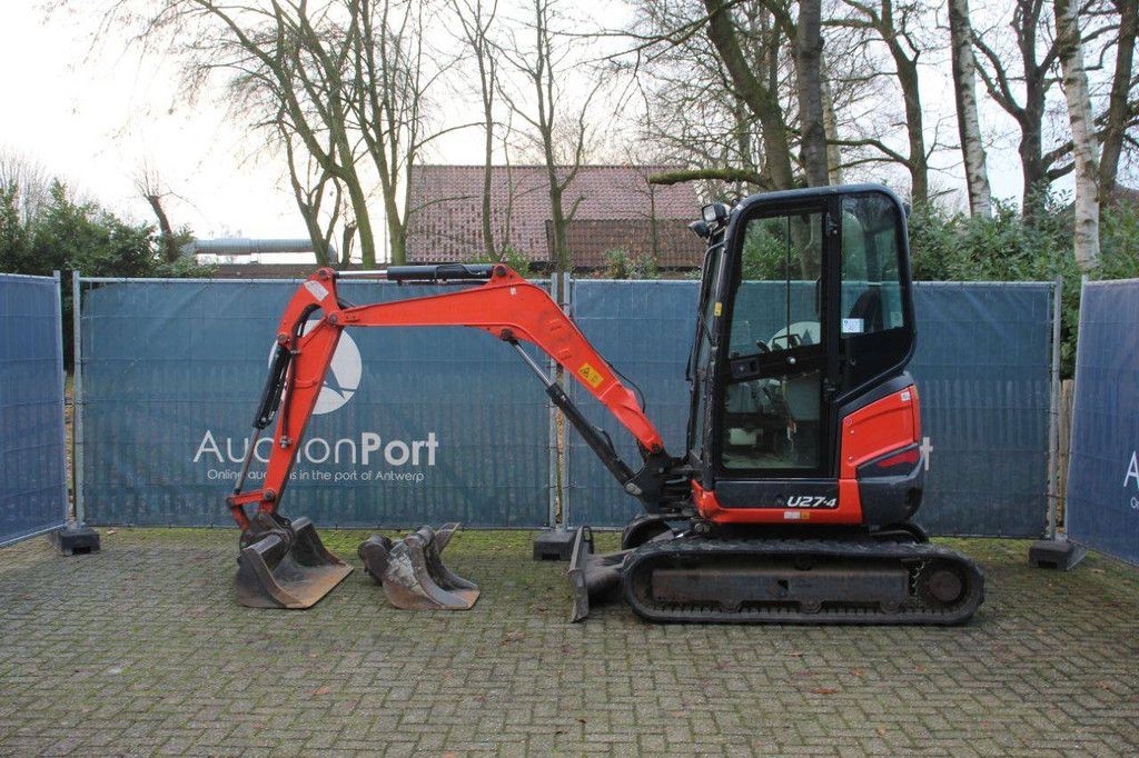 Crawler excavator Kubota U27-4 Diesel 15.5kW 2017
