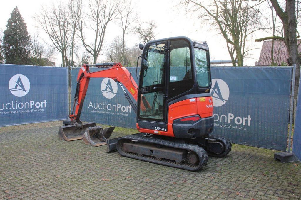 Crawler excavator Kubota U27-4 Diesel 15.5kW 2017