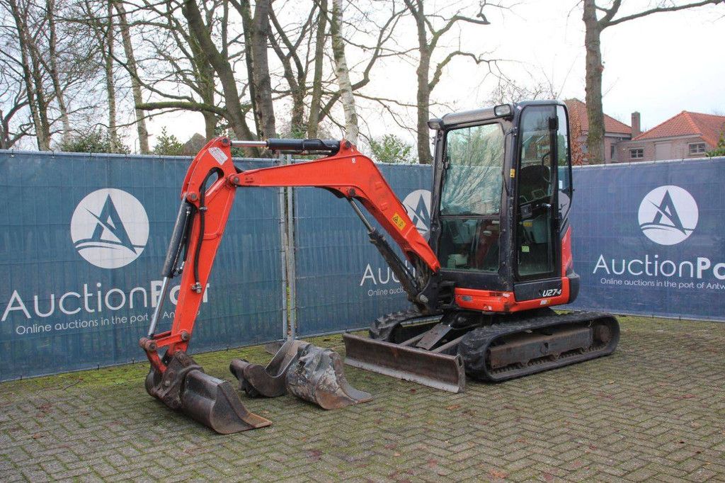 Crawler excavator Kubota U27-4 Diesel 15.5kW 2017