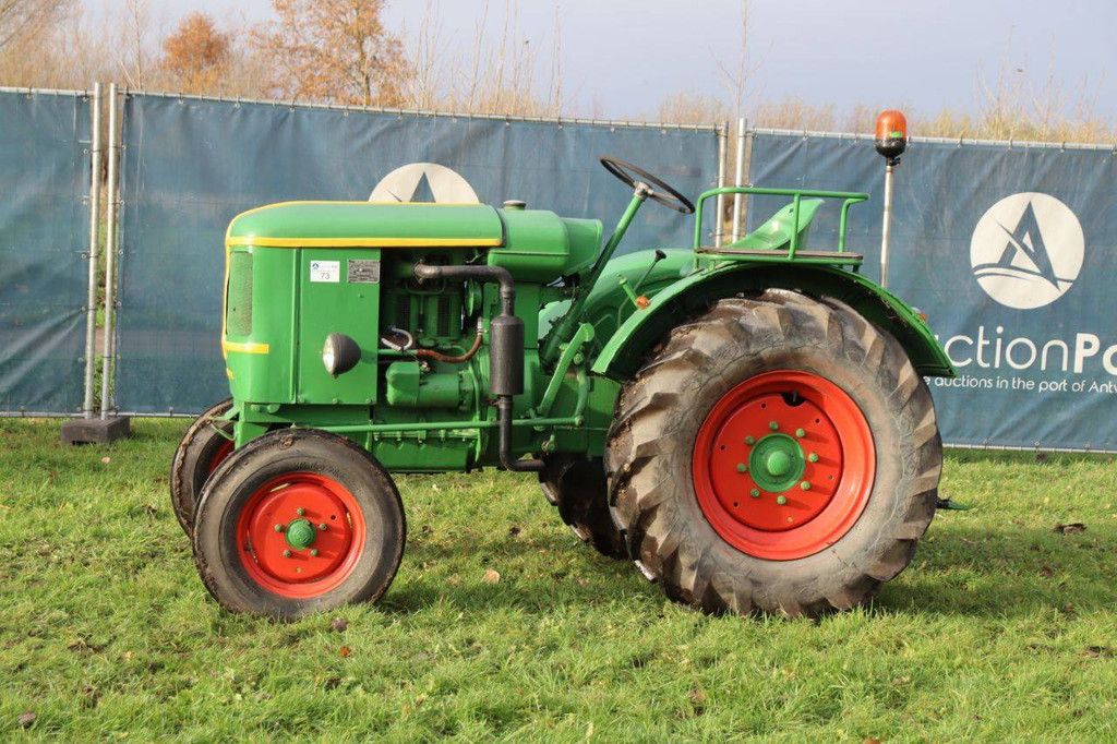 Minitractor Deutz F2L514 Diesel 28pk 1952 (Marge) Refit Oldtimer
