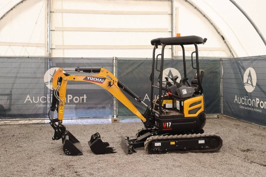 Mini excavator Yuchai YU CHAI U17 Diesel 2025 New (Margin)