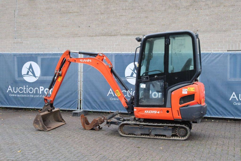 Minigraver Kubota KX019-4 Diesel 11.8kW 2019