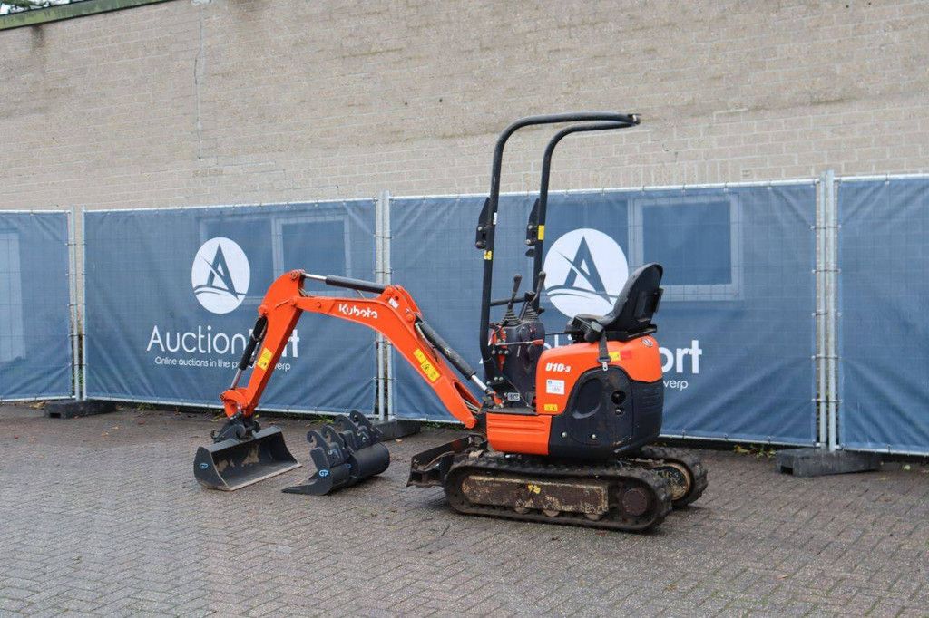 Minigraver Kubota U10-3 Diesel 7.4kW